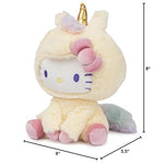 GUND Sanrio Hello Kitty Unicorn Plush Toy, Premium Stuffed Animal for Ages 1 and Up, Yellow, 6”