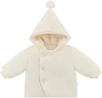 Baby Girl Winter Fleece Jacket Toddler Boy Puffer With Hood Coat Infant Clothes
