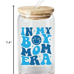 NewEleven Mothers Day Gifts For Mom, New Mother - Gifts For a Mom of Boys, Pregnant Mother, Expecting Momomy, Mama, Moms To Be, Mommy To Be - 16 Oz Coffee Glass