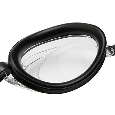 Speedo Vanquisher 2.0 Optical Swim Goggle, Clear, -3