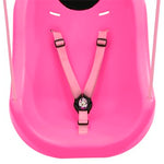 Disney Minnie Mouse 2-in-1 Outdoor Swing by Delta Children – for Babies and Toddlers – Full Bucket Seat