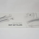 Car Seat Gap Filler Set of 2, Soft Foam Multifunctional Seat Side Gap Filler with Organizer & Hook Function, 3in1 Gap Stopper Universal Fit Car SUV Truck Fill The Gap Between Seat & Console