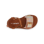 Carter's, Unisex, ISA, Sandal, BROWN, Size 7