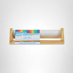 Melissa & Doug Wooden Tabletop Paper Roll Dispenser with 12” x 75-Foot White Bond Paper & Roller, Art Supplies for Drawing, Painting, Crafting & Origami, Arts & Crafts Supplies for Kids Ages 3+