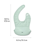 OXO Tot Roll-Up Bib - 2 Pack - Drizzle and Opal