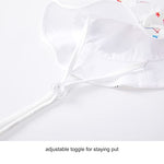 pureborn Baby Sun Hat - Wide Brims Cotton Bucket Hat Sun Protection Cap for Infant Boys 0-3 Months Star-Spangled Sailboat