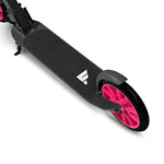 Radio Flyer Kickstart Max, Lightweight and Foldable Two-Wheel Kick Scooter Ages 8+, 220 lb Max, Large Wheels and Front Suspension for Smooth Ride