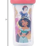 The First Years Disney Princess Kids Insulated Sippy Cups - Dishwasher Safe Spill Proof Toddler Cups - Ages 12 Months and Up - 9 Ounces - 2 Count