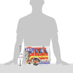Melissa & Doug Fire Truck Jumbo Jigsaw Floor Puzzle (24 pcs, 4 feet Long) - FSC Certified