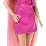 Barbie Fun & Fancy Set, Fashion Doll with Extra-Long Color-Streaked Blonde Hair, Clothes & Styling Accessories