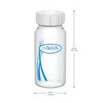 Dr. Brown's Breast Milk Collection Bottles with Storage Caps, Breast Pumps Compatible, Collect, Store, and Keep Milk Fresh, BPA Free – 4-Pack