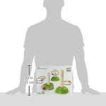 PlanToys® Meadow Ring Toss Wooden Montessori Coordination and Gross Motor Toy | Focus, Aim, Balance and Movement Development Activity | Eco Friendly Outdoor and Indoor Learning Game