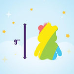 Care Bears Wish Bear 9 Inch Bean Plush Toy, Soft Cuddly Collectible Teddy, Ideal Gift for Children, Cute Plush Toy for Girls and Boys Aged 4 Years +