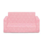 Delta Children - Serta Perfect Sleeper Kids 2-Seater Sofa, Convertible 2-in-1 Flip Open Toddler Couch Sleeper, Foam Chair for Playroom & Bedroom, Bed Lounger, Comfy Play Sleeping Lounge Chair, Pink