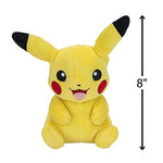 Pokémon Official & Premium Quality 8-Inch Pikachu - Adorable, Ultra-Soft, Plush Toy, Perfect for Playing & Displaying - Gotta Catch ˜Em All, Yellow