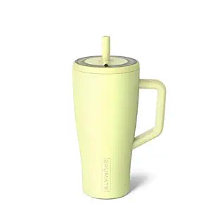 BrüMate Era 40 oz Tumbler with Handle & Straw | 100% Leakproof Insulated Water Bottle Tumbler with Lid & Flexible SoftSip Straw | Made of Stainless Steel | Cup Holder Friendly | 40oz (Onyx Leopard)