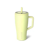 BrüMate Era 40 oz Tumbler with Handle and Straw | 100% Leakproof Insulated Water Bottle Tumbler with Lid and Flexible SoftSip Straw | Made of Stainless Steel | Cup Holder Friendly | 40oz (Dark Aura)