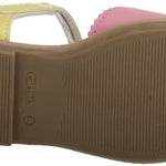 Carter's, Unisex, DAME, Sandal, YELLOW/MULTI, Size 4