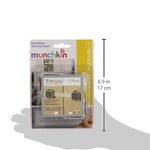 Munchkin® Xtraguard™ Child Safety Cabinet Locks, Double Locking Latches for Babyproofing Appliances, Toilets and More, 2 Count