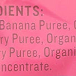 Peter Rabbit Organics Baby Raspberry Banana Blueberry, 4 oz