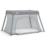 Jeep Horizon Compact Travel 2-in-1 Play Yard and Bassinet, Light Grey