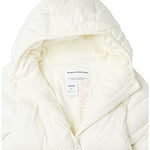 Amazon Essentials Unisex Babies' Water-Resistant Winter Puffer Bunting Suit, Ivory, 12 Months