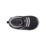 Stride Rite 360 Unisex Child Taye 2.0 First Walker Shoe, Black, 3 Infant