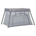 Jeep Horizon Compact Travel 2-in-1 Play Yard and Bassinet, Light Grey
