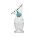 Dr. Talbot’s Mom’s Silicone Breast Pump – Hands-Free, Leak-Free Suction Pump with Soft Natural Cup, Ball Stopper & Suction Base for Easy, Quiet Breast Milk Expression at Home or On-The-Go