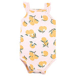 Hudson Baby baby girls Cotton Sleeveless Bodysuits and Toddler T Shirt Set, Citrus Orange, 9-12 Months US