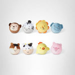 Melissa & Doug Rollables Safari and Farm Friends Infant and Toddler Toy 2-Pack