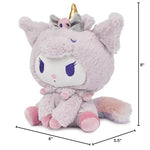 GUND Sanrio Kuromi Unicorn Plush Toy, Premium Stuffed Animal for Ages 1 and Up, Purple, 6”