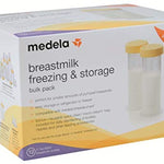 Medela Breast Milk Storage Bottles, 12 Pack of 2.7 Ounce Containers, Leak Proof Lids, Breastmilk Freezer or Refrigerator Storage, Made Without BPA