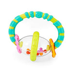Bright Starts Soothers & Shakers 7pc Gift Set - BPA-Free Baby Rattles, Teethers and Stroller Toys, Unisex, Newborn+