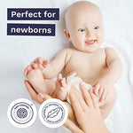 Pura Baby Wipes 3 x 60 per pack (180 Wipes) 100% Plastic-Free & Plant Based Wipes, 99% Water, Suitable for Sensitive & Eczema-prone Skin, Fragrance Free & Hypoallergenic, EWG, Cruelty Free (Pack of 2)