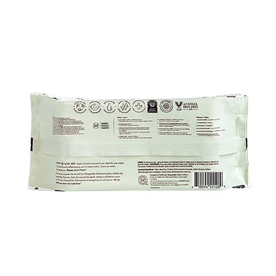 The Honest Company Clean Conscious Unscented Wipes | Over 99% Water, Compostable, Plant-Based, Baby Wipes | Hypoallergenic for Sensitive Skin, EWG Verified | Pattern Play, 60 Count