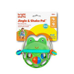 Bright Starts Oball Musical Toy, Jingle & Shake Pal, BPA-Free Easy-Grasp Baby Rattle Toy, Ages Newborn+