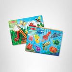 Melissa & Doug Magnetic Wooden Puzzle Game Set: Fishing and Bug Catching