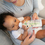 Dr. Brown's Natural Flow Anti-Colic Options+ Narrow Baby Bottle, Bear & Owl, 8 oz/250 mL, with Level 1 Slow Flow Nipple, BPA Free, 0m+, 2-Pack