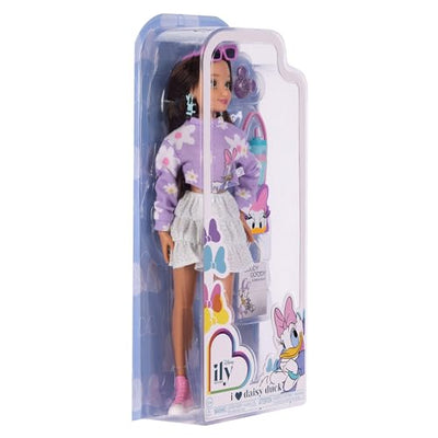 Disney ILY 4EVER Fashion Dolls Inspired by Daisy 11.5" Tall with 13 Points of Articulation, Glittery Mickey Ring Included for You!