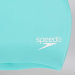 Speedo Unisex Long Hair Swimming Cap, Swim Cap, Snag Free, Easy-On, Spearmint, One Size