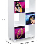 Delta Children 6 Cubby Deluxe Storage Unit, DC Comics Wonder Woman