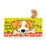 Jellycat If I were a Dog Board Book and Bashful Toffee Puppy Stuffed Animal