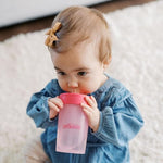 Dr. Brown's Milestones Straw to 360° Cup Set, Convertible Toddler Training Cup Set with Interchangeable Silicone Straw and 360 Degree Cup Lids, Pink Coral, 10 oz/300 mL, BPA Free, 9m+, 2 Pack