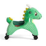Radio Flyer Jade The Magical Dragon with Interactive Lights and Sounds, Ride On Toy for Toddlers Ages 1-3, Green Dragon Toy for Kids, Medium