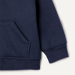 Amazon Essentials Unisex Babies' Sherpa Lined Full Zipper Hoodie, Navy, 18 Months