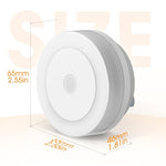 Briignite LED Baby Night Lights Plug into Wall [4Pack], Nightlight with Light Sensors for Kids Room, Bathroom Stair Lights, Hallway Light, Warm White