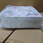 Lictin Baby Gift Set for Boys Girls, Baby Shower Gifts, Neutral Newborn Gifts Basket with Baby Blanket, Wooden Monthly Milestone Cards, Elephant Security Blanket, Rattle Socks and Wrist (Grey)