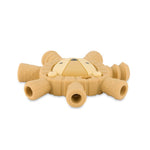 Itzy Ritzy - Ritzy Teether for Molars - Massages Sore Gums & Reaches Back Molars - Silicone Baby Teething Toy with Multiple Textures & Flexible Design - Teething Relief for 3 Months & Up (Lion)