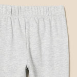 Amazon Essentials Unisex Babies' Cotton Pull-On Pants, Pack of 3, Black/Light Grey Heather/Stripe, 18 Months